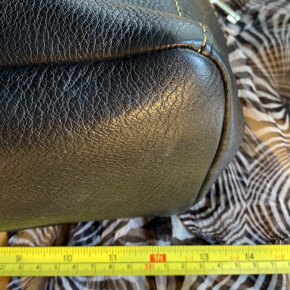 Fossil leather black bag 13x8x4,5” purse bag - Picture 10 of 17